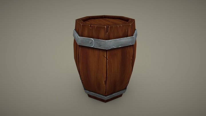 The barrel 3D Model