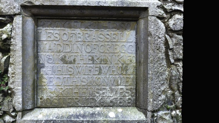 Portumna Abbey Wall Monument (GA127-019010-) – Modello 3D gratuito STL