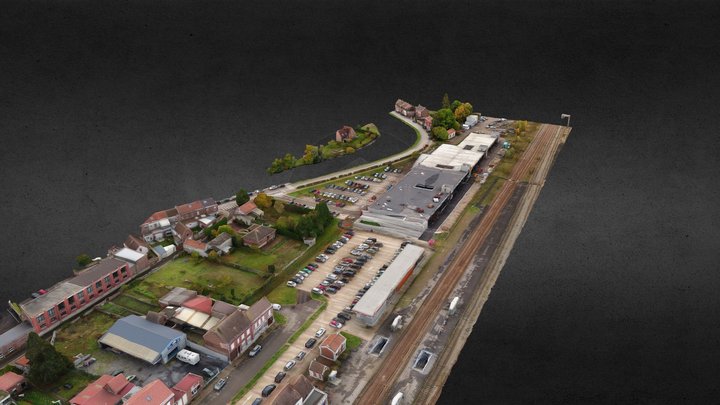 Sainghin-en-Weppes - Gare de Don-Sainghin 3D Model