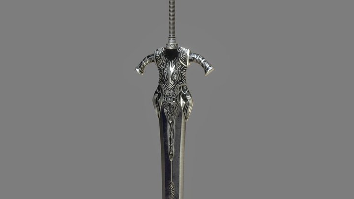 Greatsword Of Artorias 3D Model