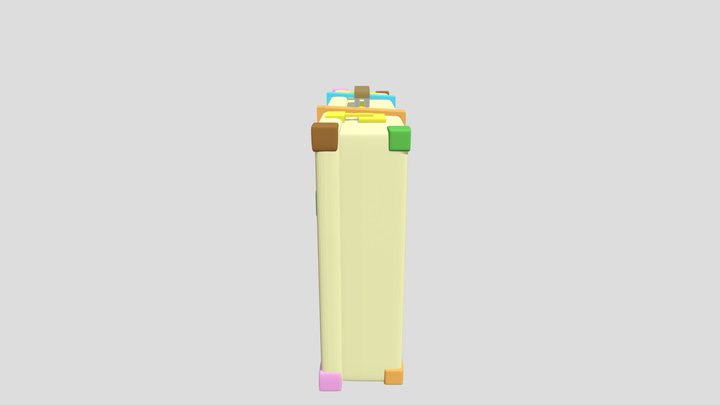 Suitcase 3D Model