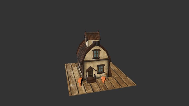 Danboaed House 3D Model