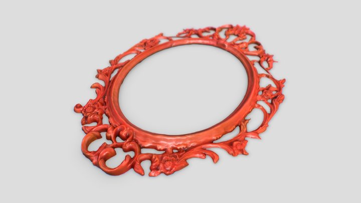 Fluorescent Frame 3D Model