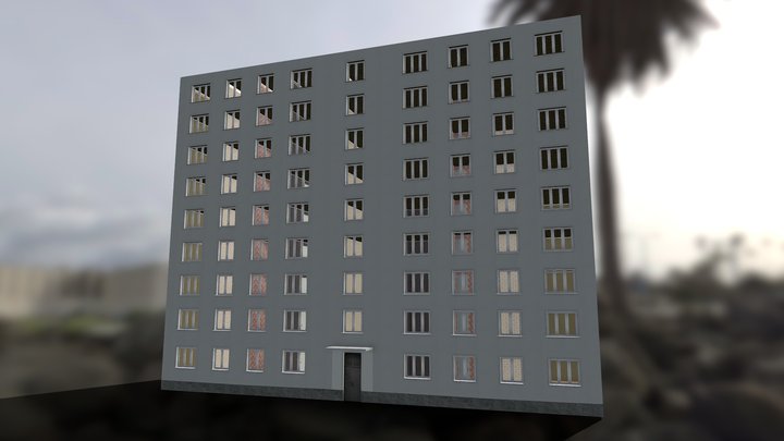 Detailed House – Gratis 3D-model STL