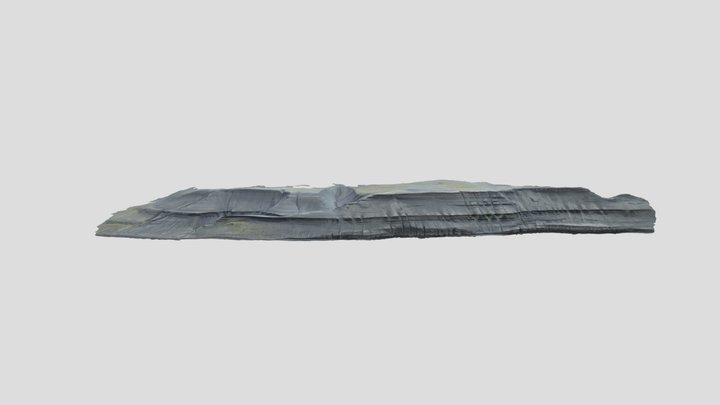 Muen area outcrop 3D Model