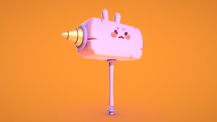 Hammer Bun 3D Model