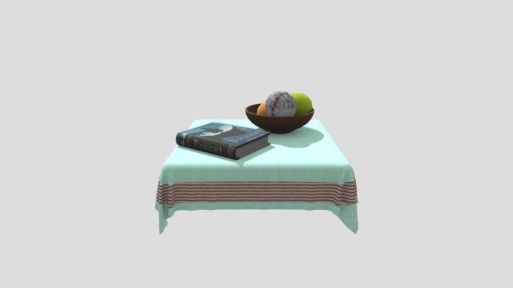 MercedStillLife 3D Model