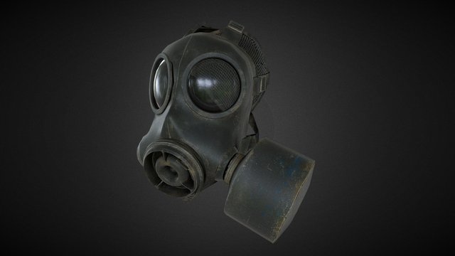 Gas Mask 3D Model