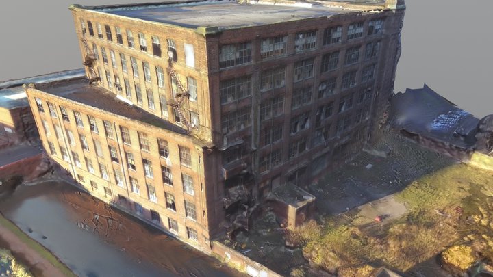 Mather Lane Mill 3D Model