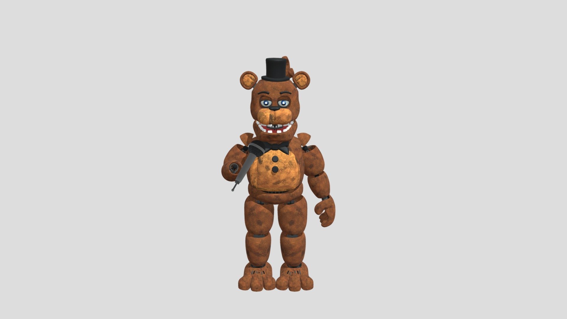 unwithered-freddy - Download Free 3D model by MaxLanGTC (@tinten1ox ...