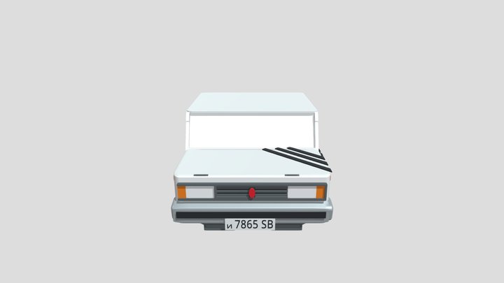 Superslav Lada Riva 3D Model