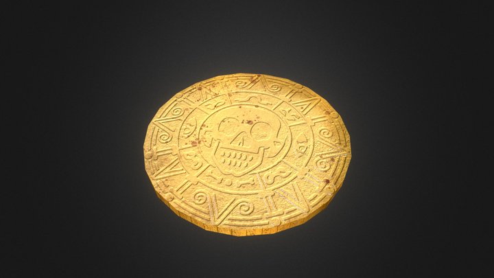 pirate coin 3D Model