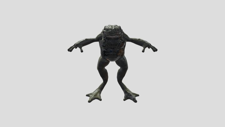 Creature Frog Man 3D Model