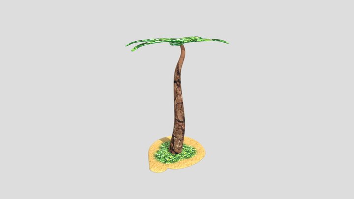 Palm tree – Free 3D Model STL