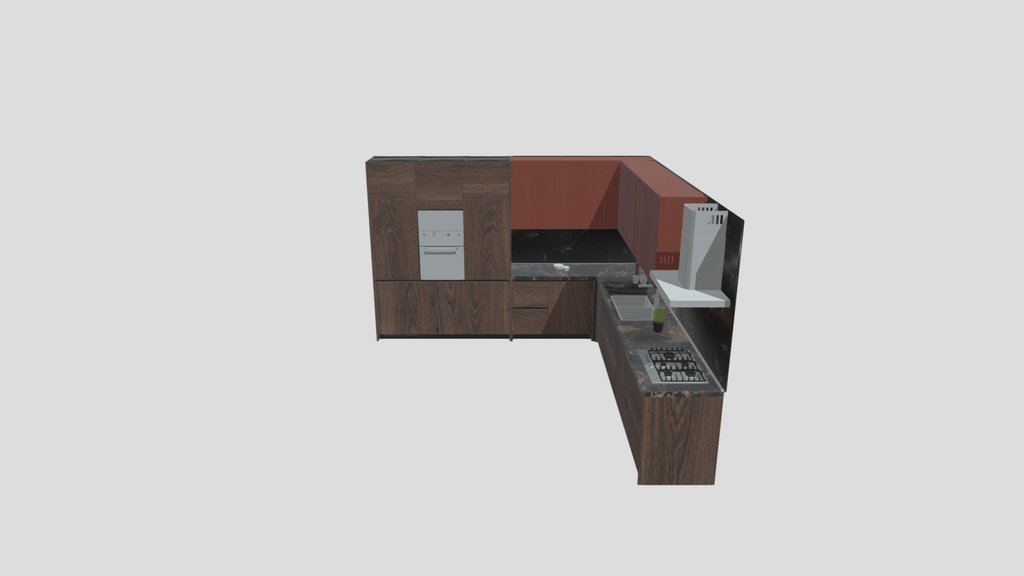 Modern Kitchen Set