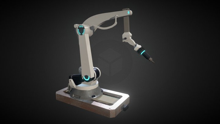 Playful Mechanical Arm 3D Model