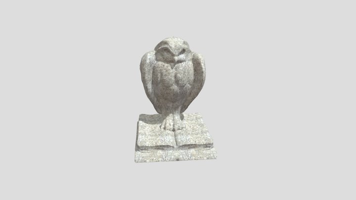 Owl Hill Sculpture 3D Model