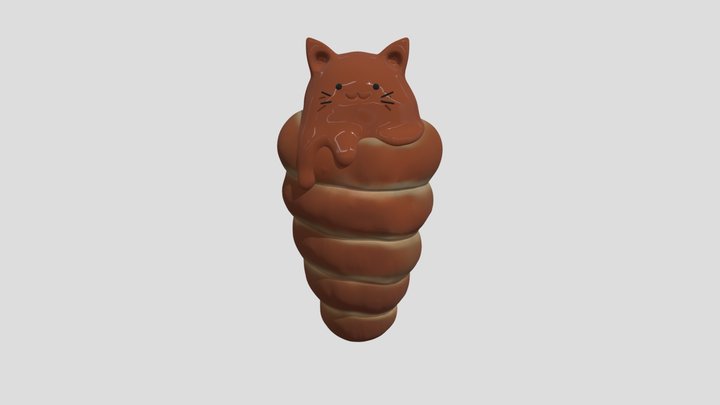 Chocolate_Corn_FBX (1) 3D Model