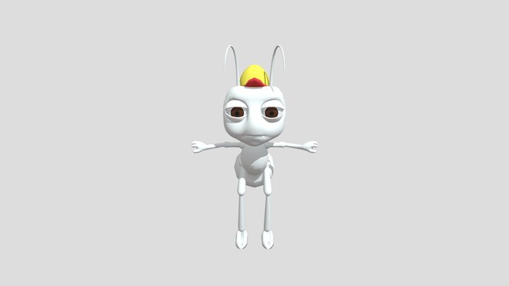 Ant_free_2_ 3D Model