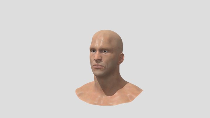 Anatomy Study: Bust 3D Model