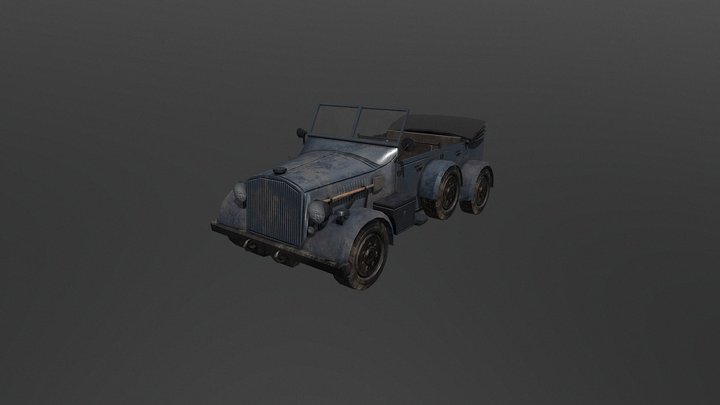 horch_901 3D Model