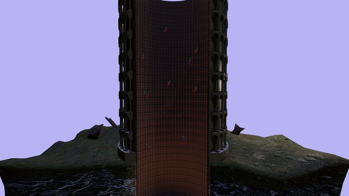 Tower of infinite knowledge 3D Model