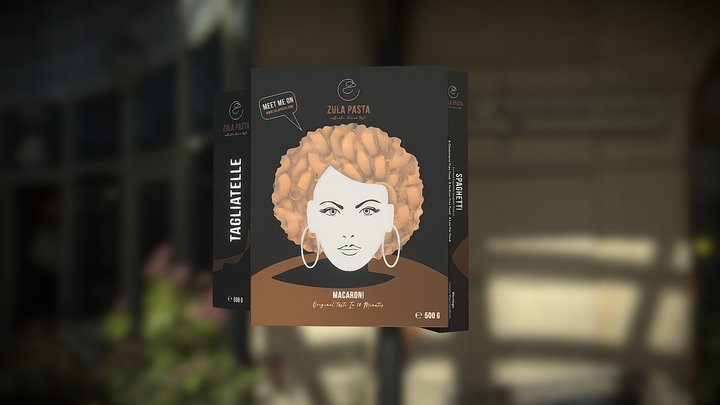 Zula Pasta Demo 3D Model