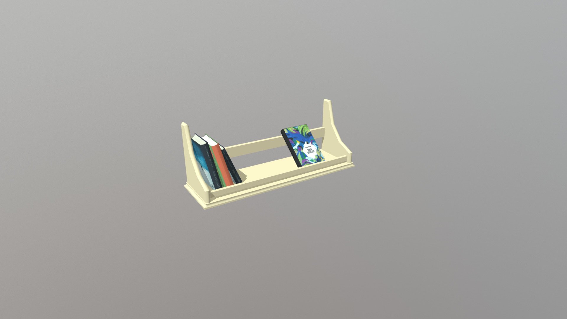 полка с книгами