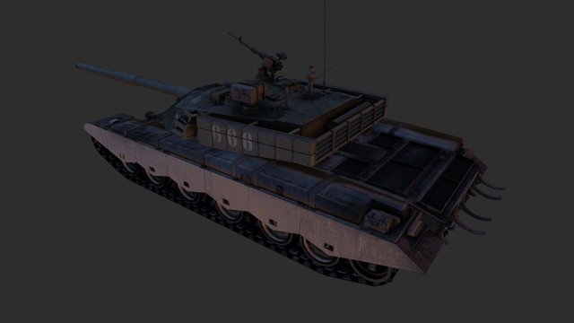 Tank_01 3D Model