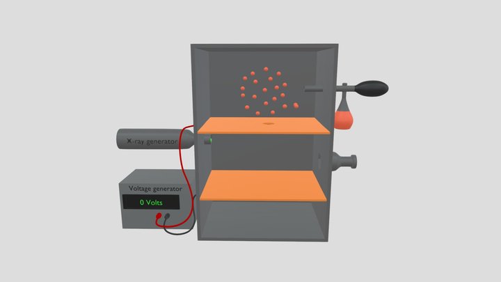 Millikan's Oil Drop Experiment – Modello 3D gratuito STL