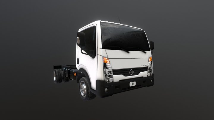Nissan Cabstar 2017 - Truck by Navi3D 3D Model