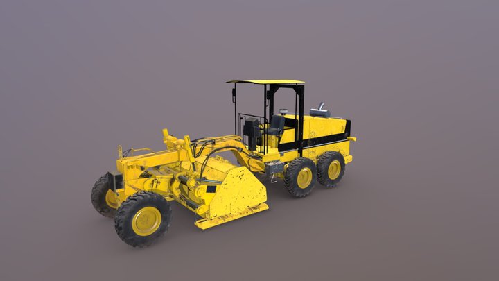 Komatsu GS360 XR/VR Simulator 3D Model