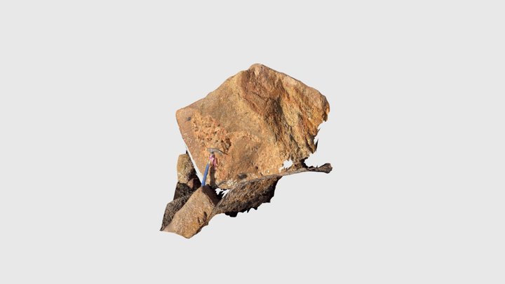 Pegmatite, Woolamai Quarry 3D Model