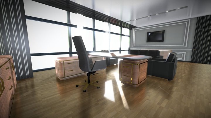 manager office 3D Model