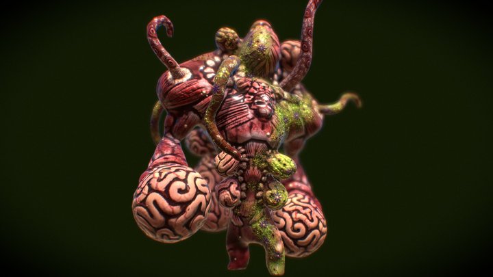 Corrupted Flesh Golem 3D Model