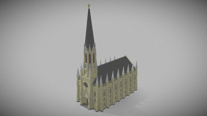St. Michael's Evangelical Lutheran Church 3D Model