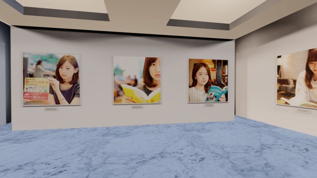 Instamuseum for @bijodoku 3D Model