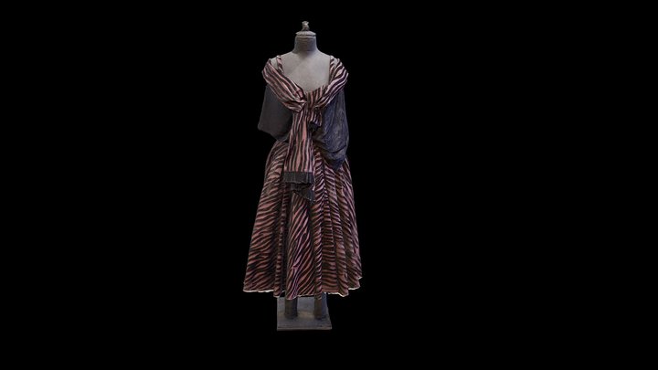 Dress 5 - Lyceum Club of Greek Women - Chania 3D Model
