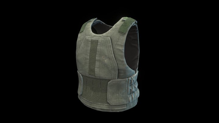 Defender-2 Vest 3D Model