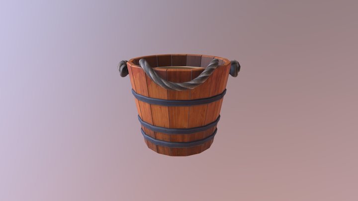 Bucket of Beer 3D Model