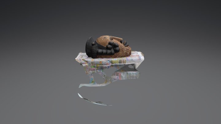 2017 0419 Mask Obj 3D Model
