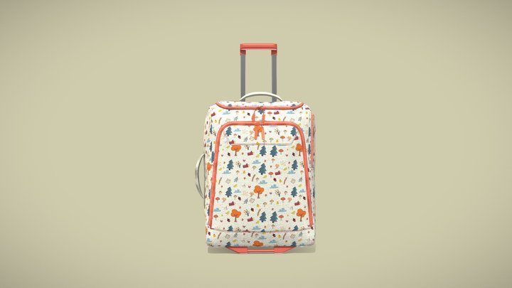 Travel Bag 3D Model