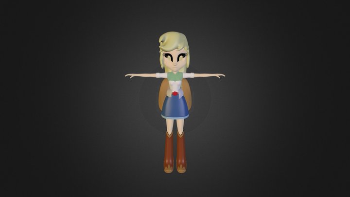 Applejack - EG RR (unfinished) 3D Model