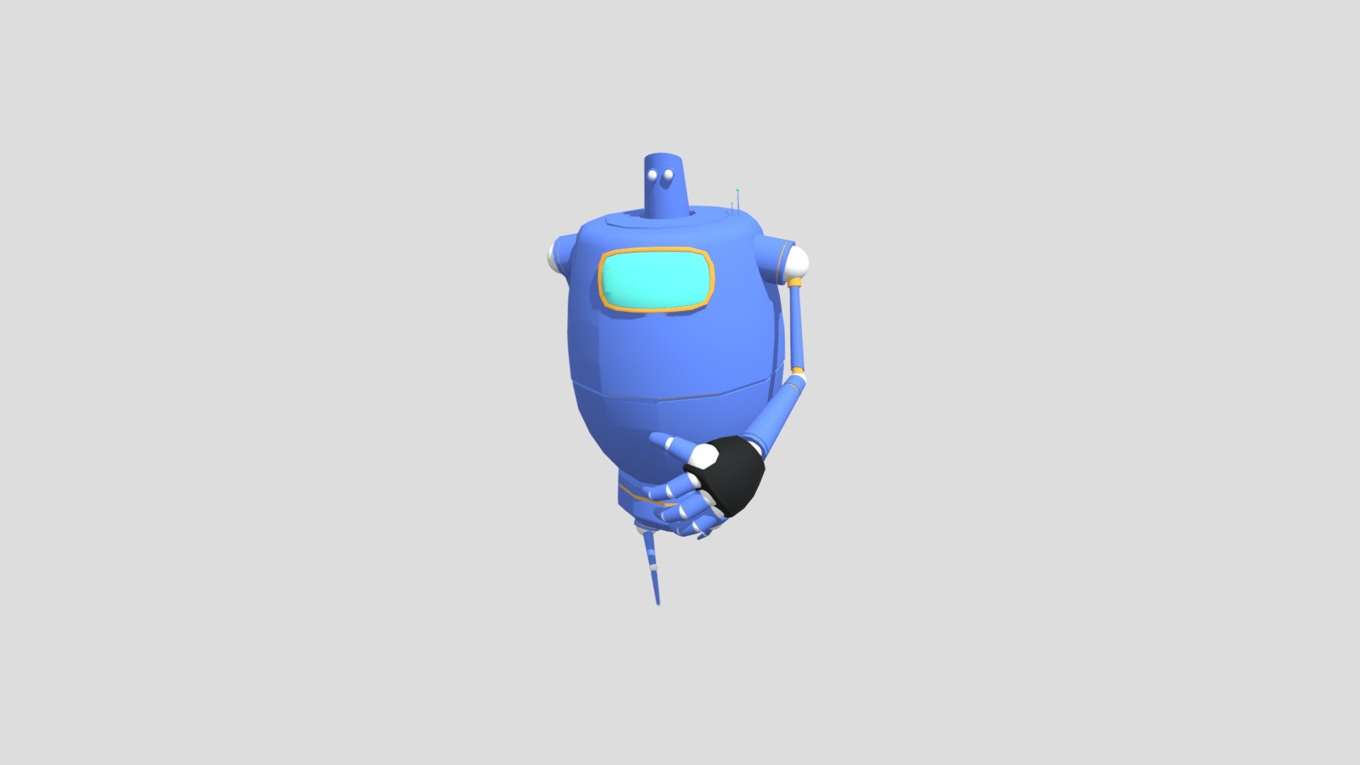 Animating with My Rigged Robot - Download Free 3D model by McBlade1 ...