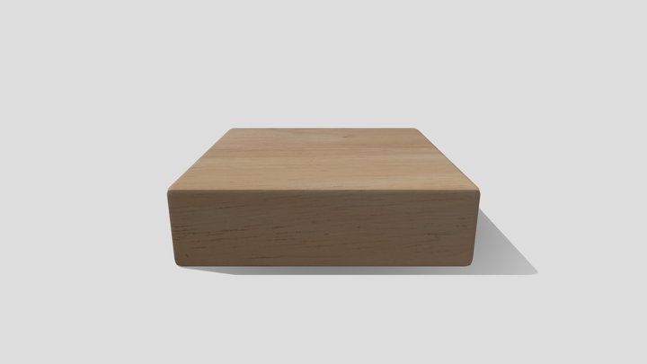 platform block 3D Model
