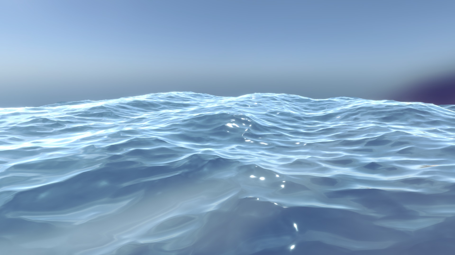 3D model ocean wave test - This is a 3D model of the ocean wave test. The 3D model is about a view of the earth from space.