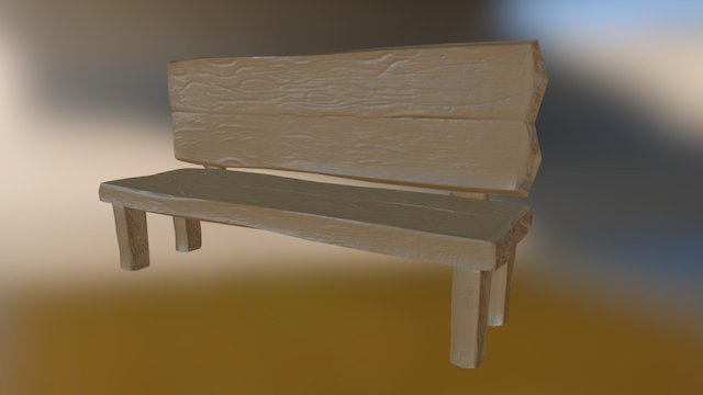 Bench 3D Model