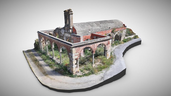 Ermita de San Lázaro 3D Model