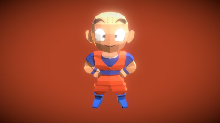 Krilin 3D Model