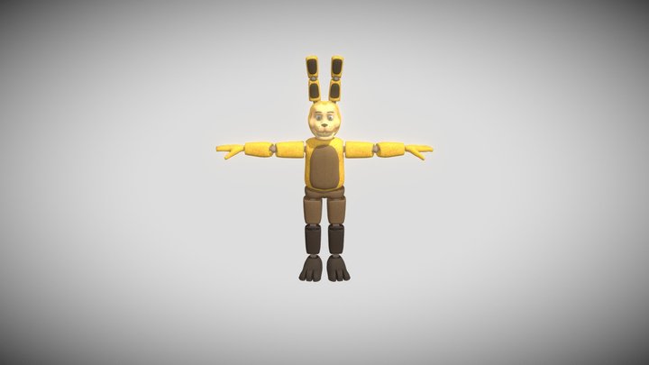 Spring Bonnie V3 3D Model